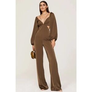 Sachin + Babi Brown Jumpsuit